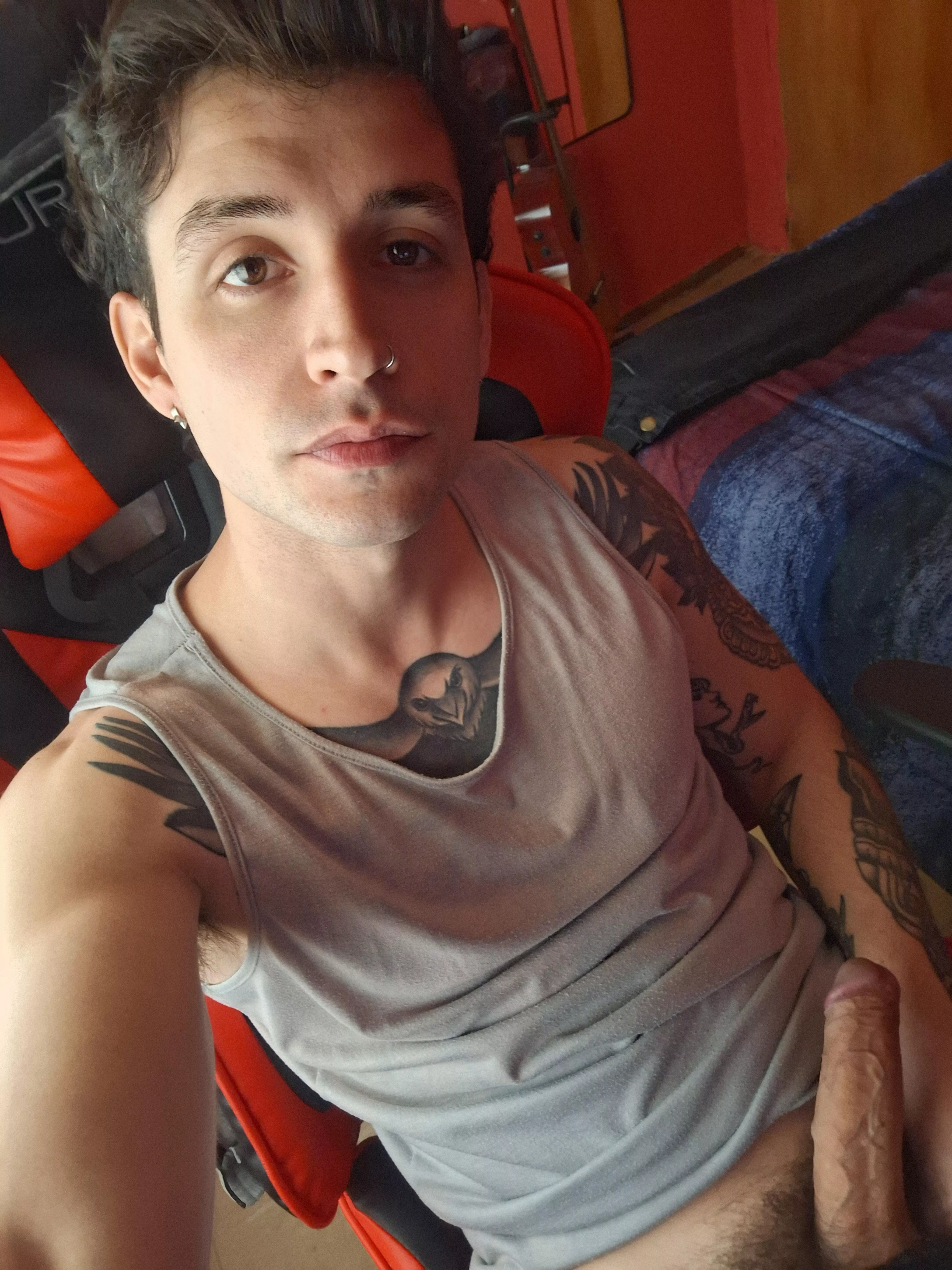 Young, tattoos and veiny cock, okay? posted by borjeishon