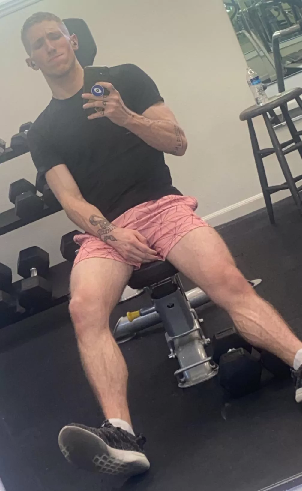 22 spending more time at the gym posted by Pink-Oceanic_sky