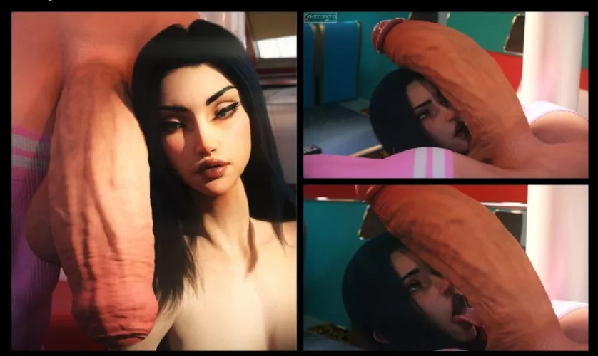 Caitlyn and Vi down time, after a long day... (SalamandraNinja) by Short-Ad224