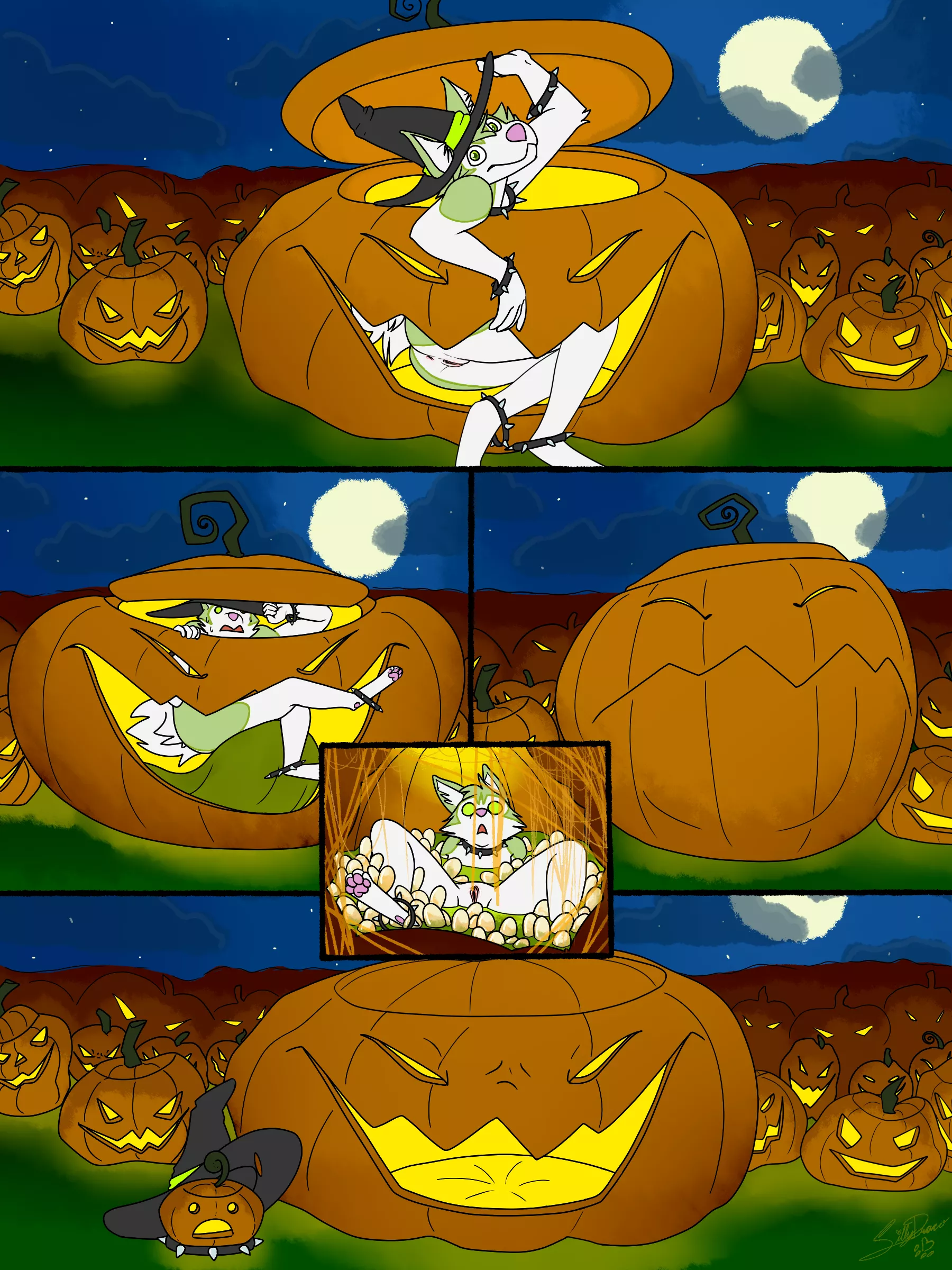 {Comic} It's the Great Pumpkin, Charlie Brown (Sillydraco) posted by Byte_Fantail