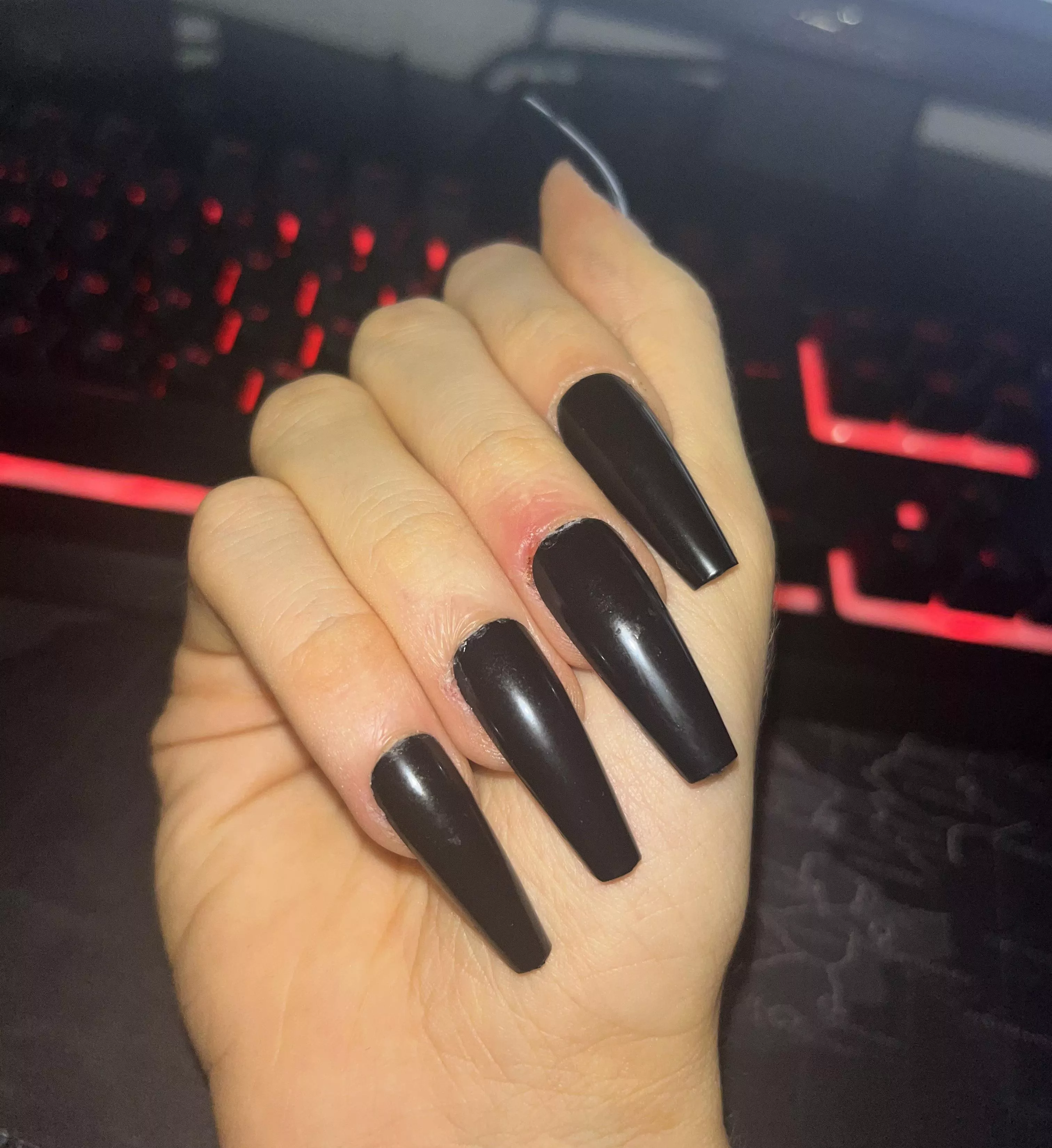 got my first press ons posted by redlump