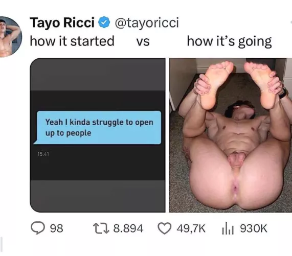 He opened up alright by sanandrios