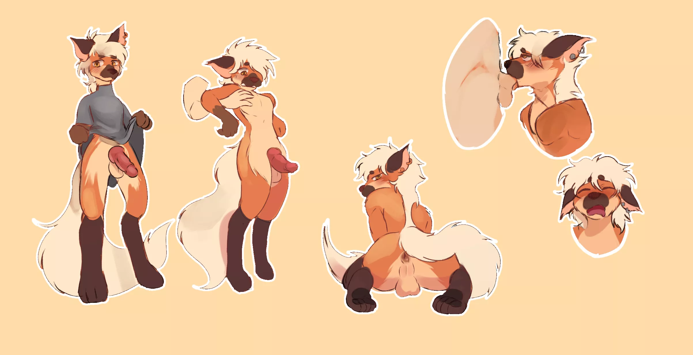 [M] Cute hyena boyo (art by me) posted by sonofan_oficial