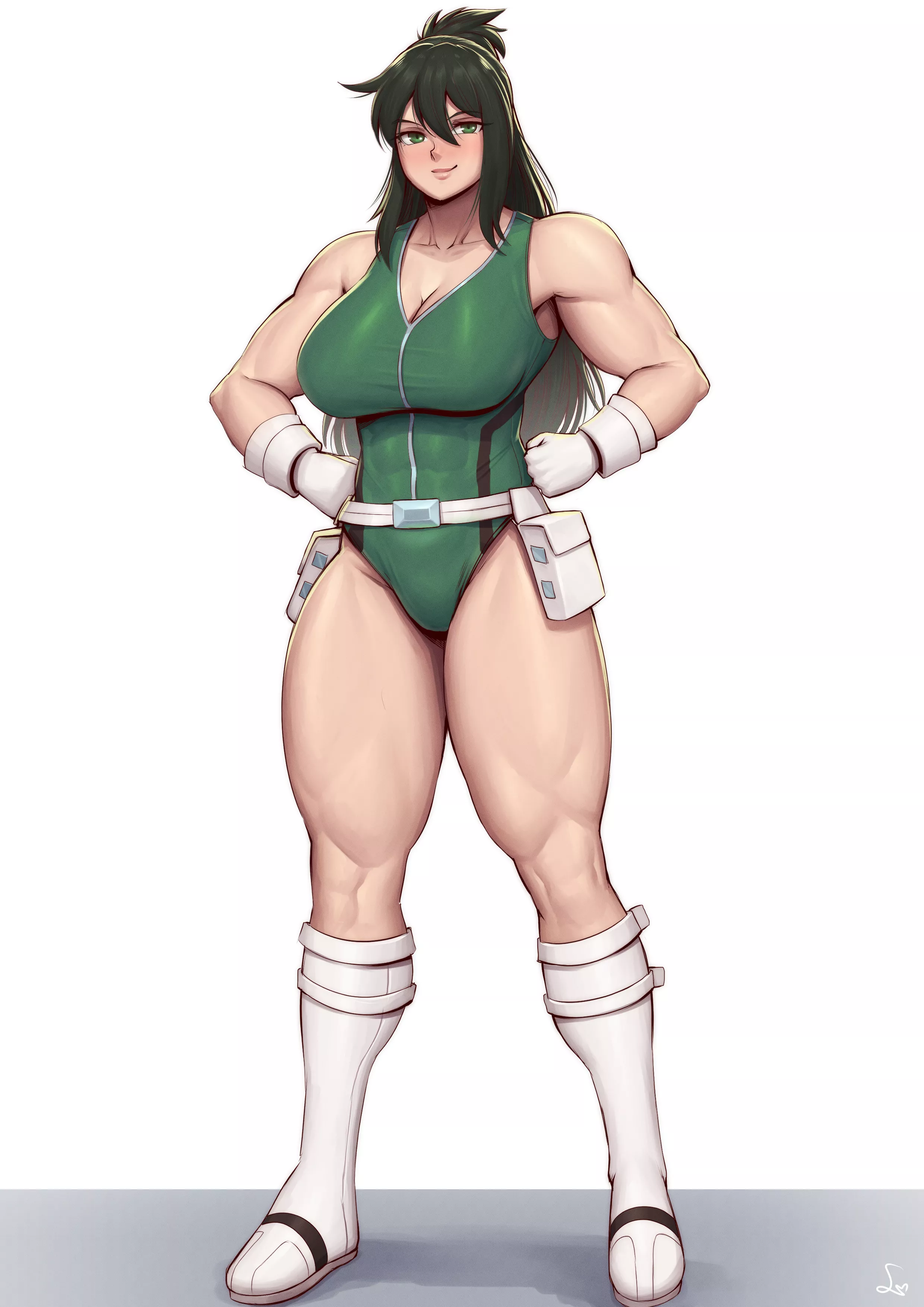 Muscular Hero Inko [Artist: SpeedL00ver] posted by ComaOfSouls
