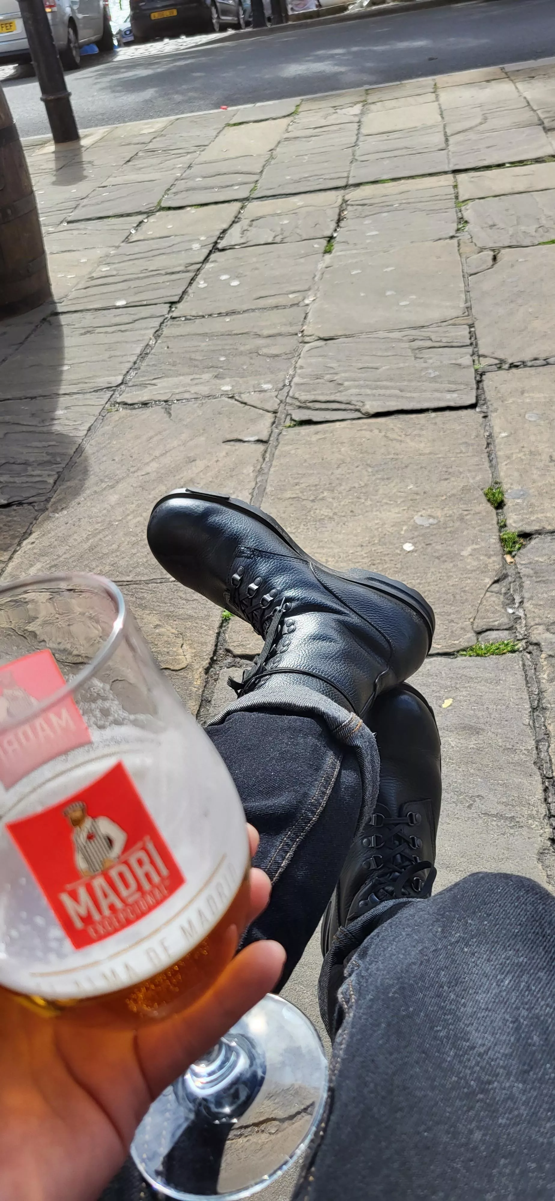 Norwegian army boots, keeping me plodding through portsmouth today posted by ForestMark