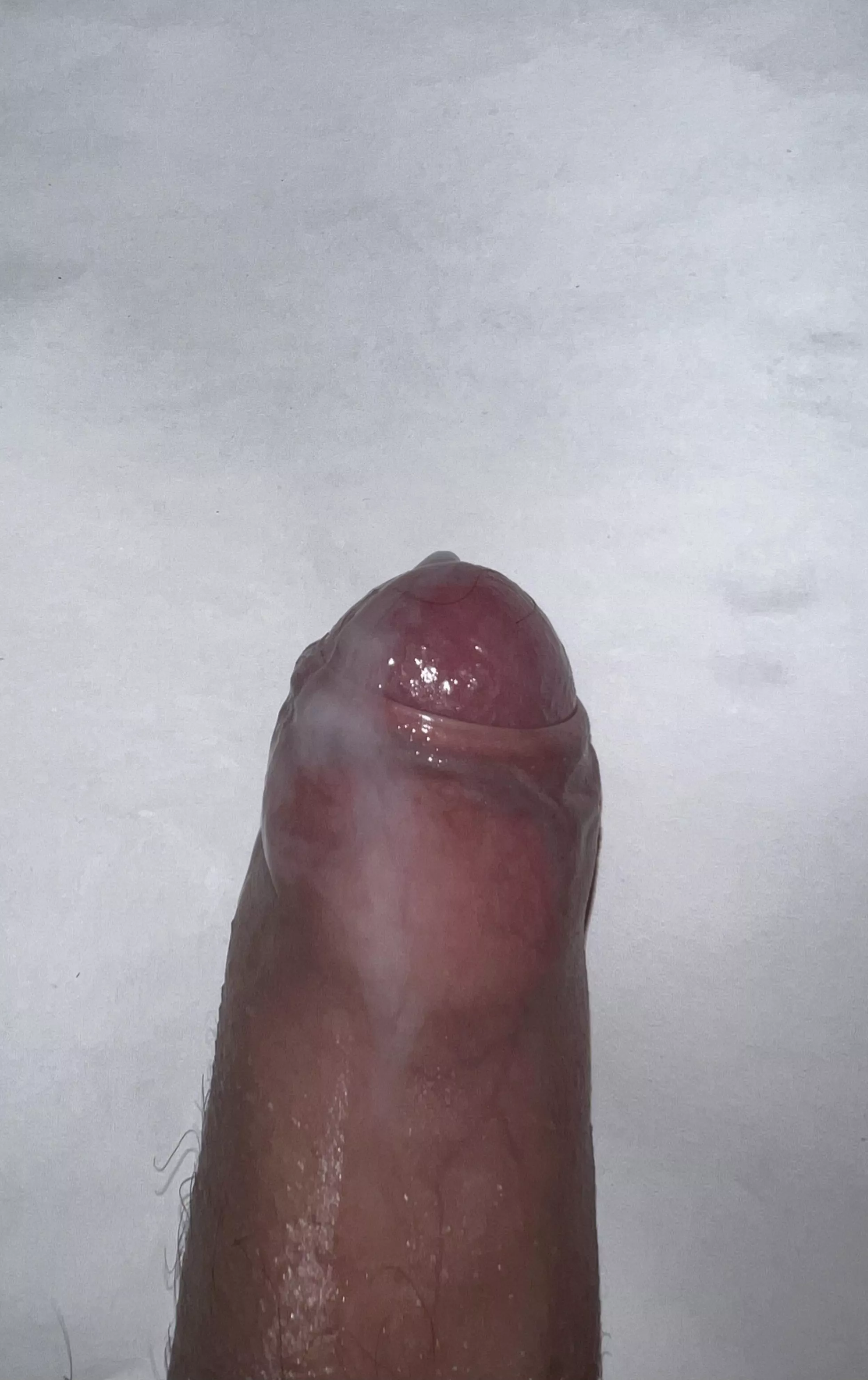 Precum was so white. So I licked it up and kept jerking posted by Shark-Raid