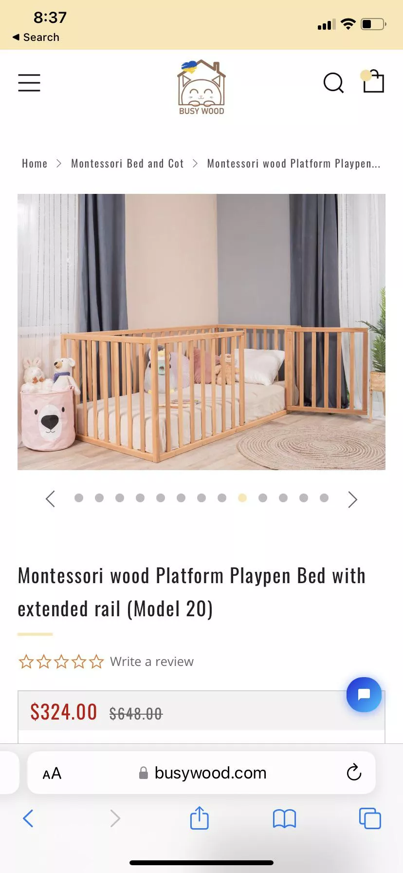 (Semi) affordable crib? posted by TinyPixieFairy