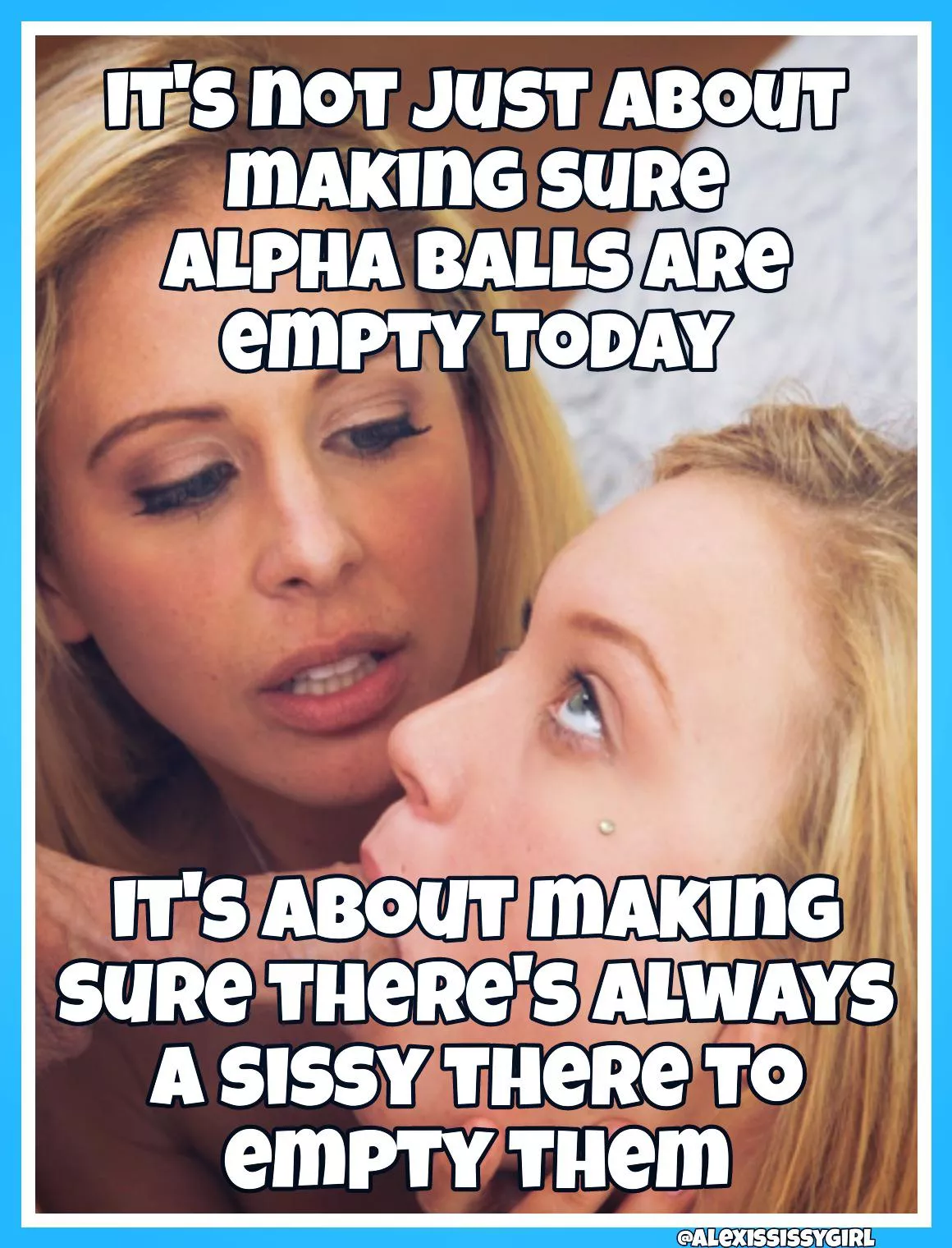 Sissies have to get more creative when multiplying posted by AlexisSissygirl