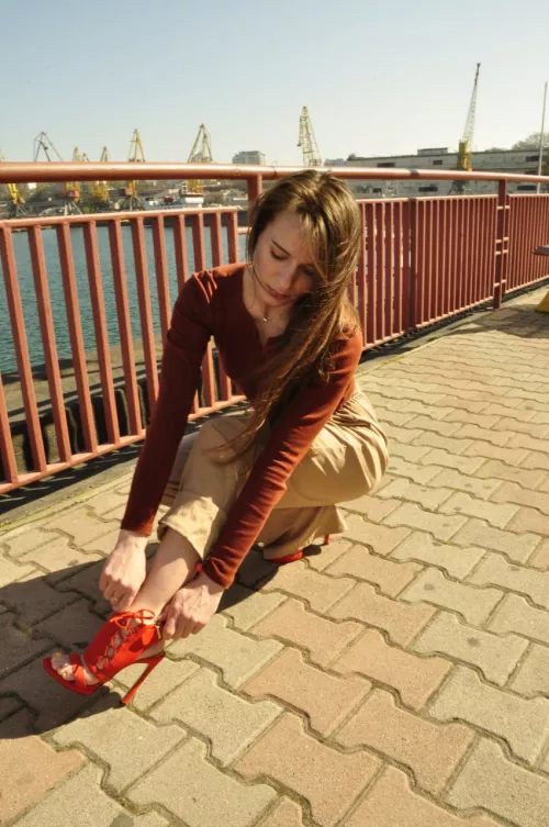 some of my favorite red lace up ones by Salty_caramel_sweet