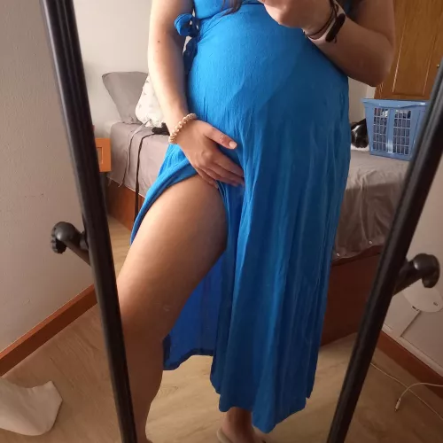 This pregnant slut is wearing some panties or not? 🤫😋 if u know, u know the answer 🫦 by NotASpecialGirl_
