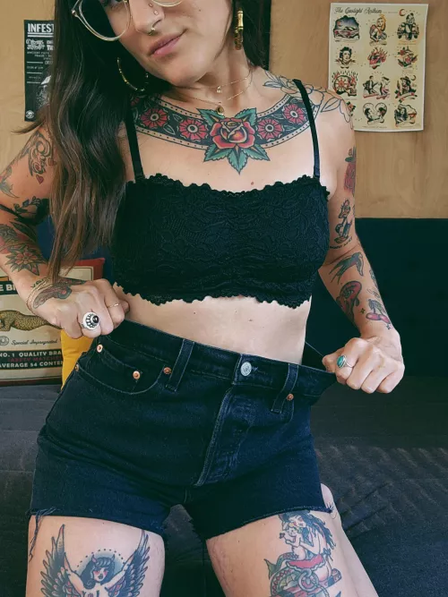 Tiny & tattooed [f] by jessicaxsweetheart