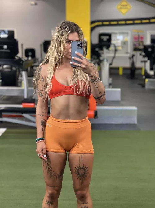 what would you do to me in this outfit if you saw me at the gym (f) by aquathemermaid