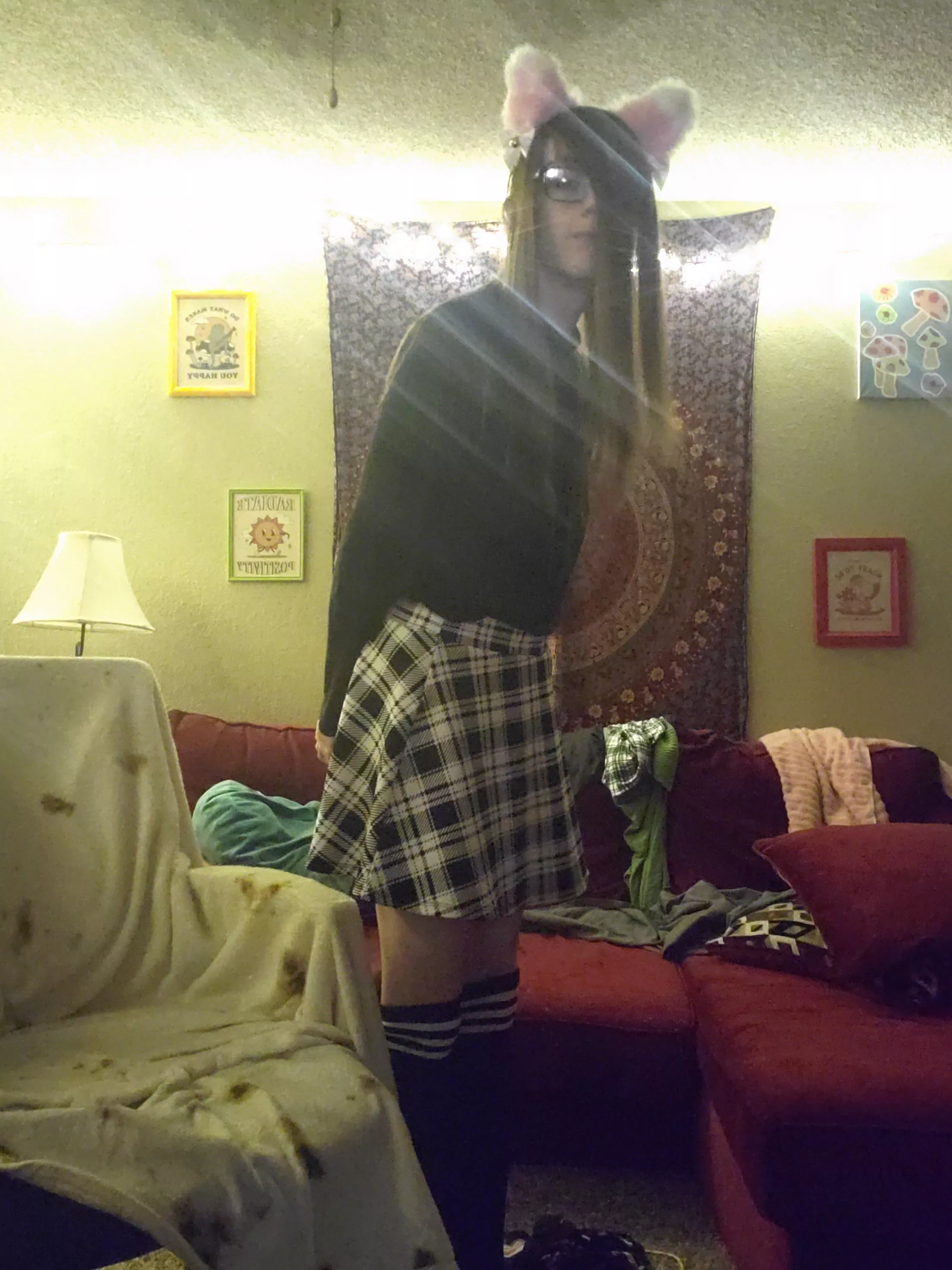 you walk in on me dressed like this, what do you say? posted by bigmacwithnocheese