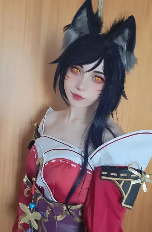 Ahri from League of Legends by vesani.cos! by vesanii