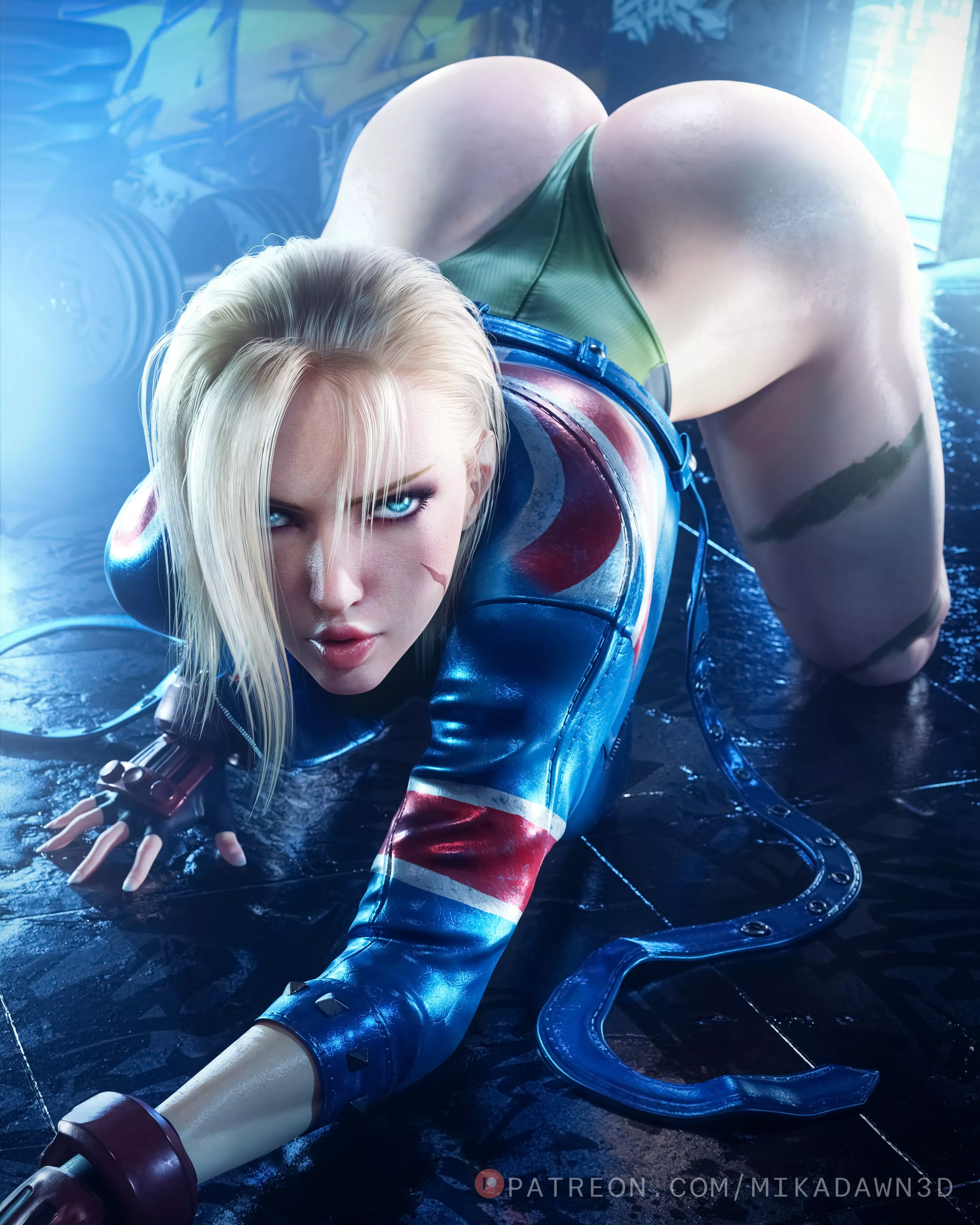 Cammy (MikaDawn3D) [Street Fighter] posted by HerveAndObserve
