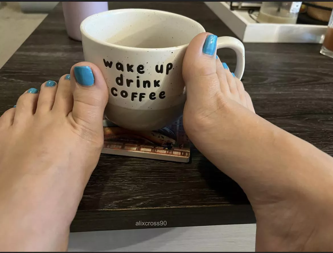 Coffee or toes - What’s your choice? posted by alixcross90