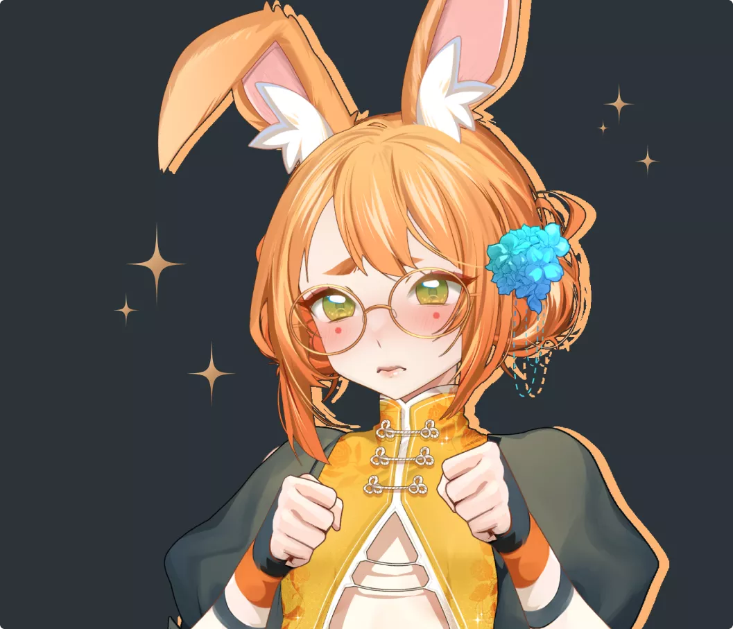 Cute Rabbit [AURA: Hentai Cards] posted by WANDERER_GAME