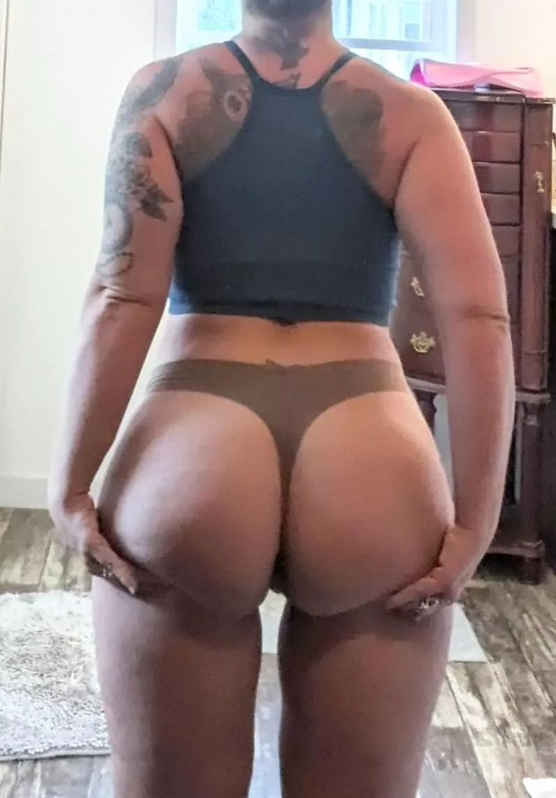 Day 2 in this sexy brown thong! Available! [Selling] [us] posted by StickyNikki247