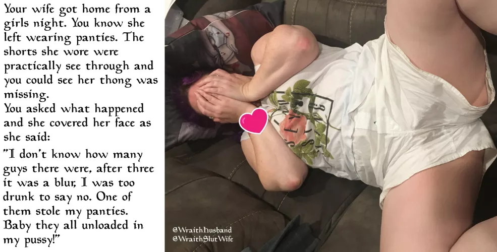 Girl's night out ends exactly how you thought it would. by WraithHusband