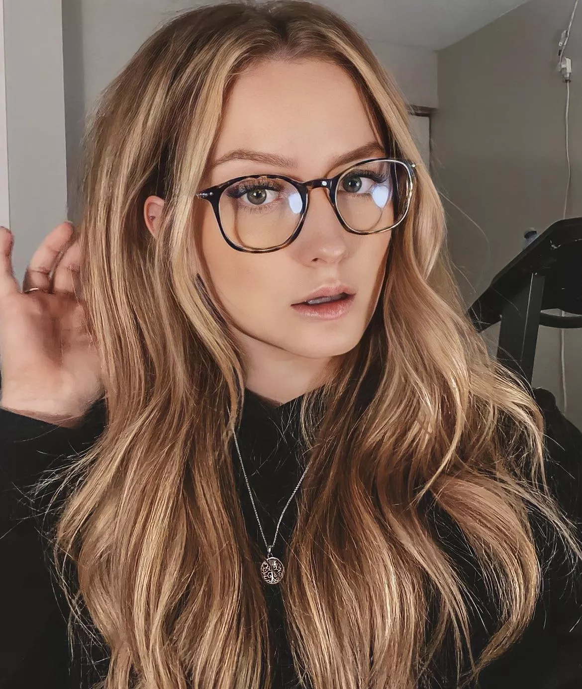 Glasses can be pretty too. posted by ILoveBustyWomenn