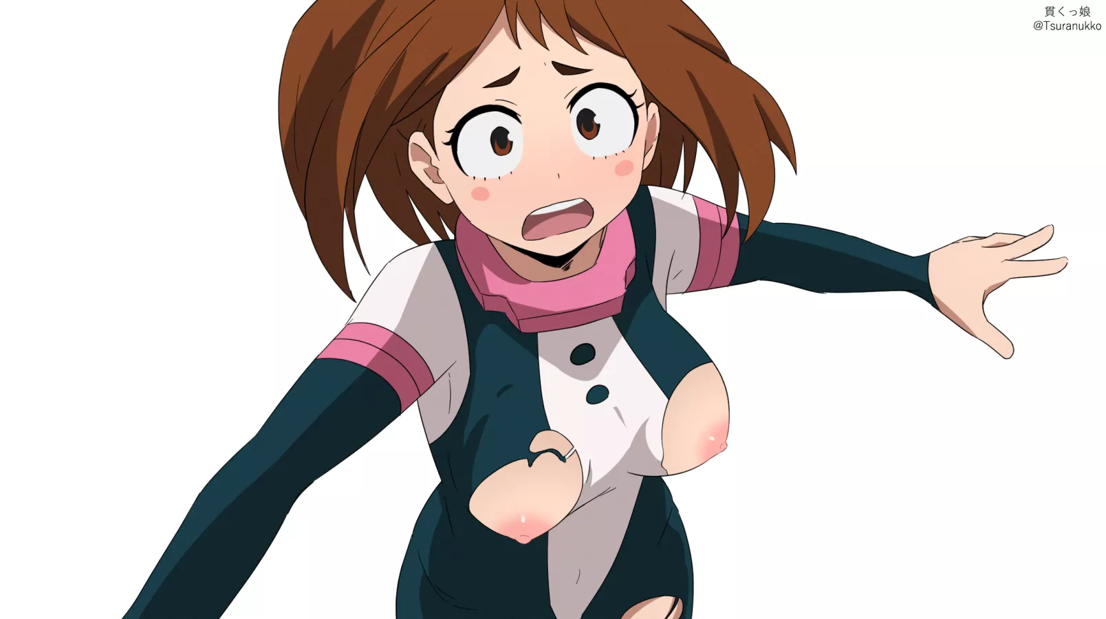 I drew Uraraka (@Tsuranukko) posted by Tsuranukko