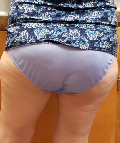 I hope you guys like my purple panties 💜 I love wearing them for because they get me so moist and horny. by Beautiful_Contest631