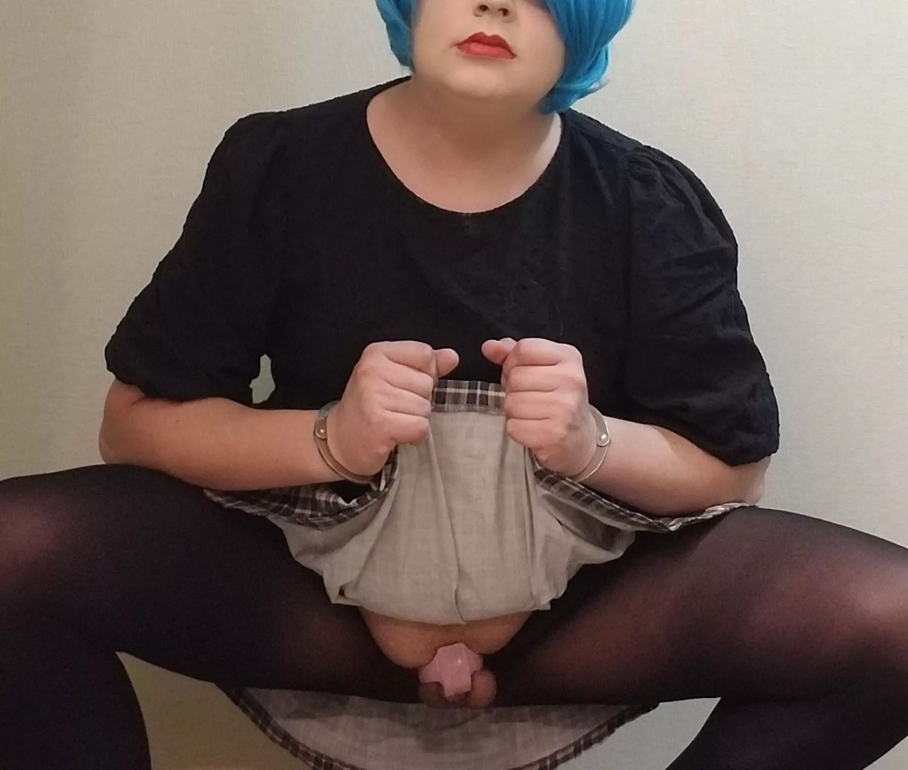 I love hearing about how women are cumming and having sex while I'm locked in chastity, denied, and dressed up like a girl as a reminder that I can't fuck like a man. posted by joungjizzy