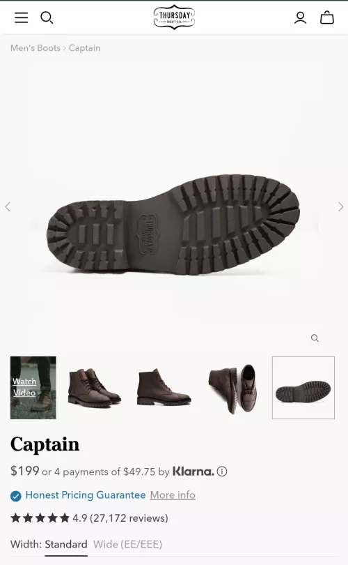 I've heard that Thursday boots are pretty reliable, but that they aren't too good on ice, can anyone say as to whether this kind of treading would be okay on ice? by Mil-Sim-Man