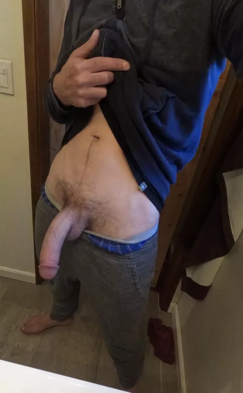 Pull down these gray sweats (42) by hungpdx