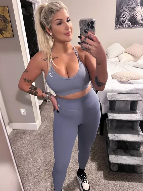 Ready to go to the gym! 8lb down so far by Stupid_Barbie