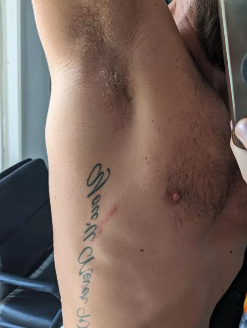 Scratched myself in rugby... Kiss it better? by sh_flex