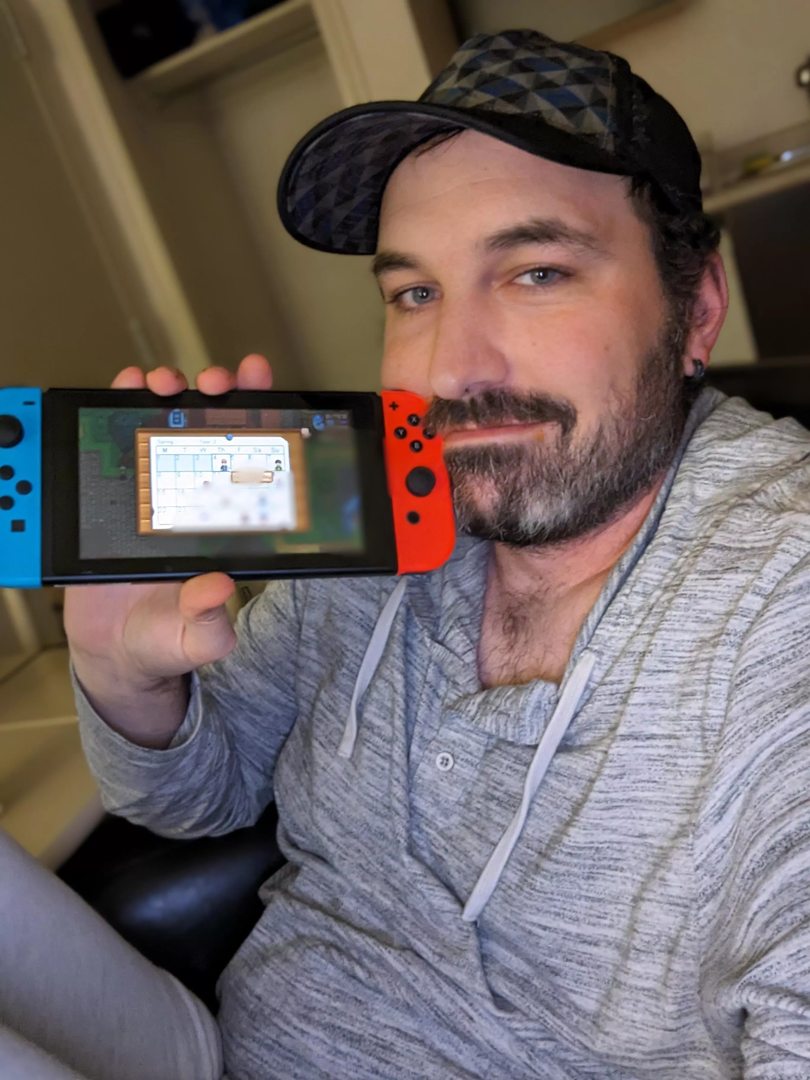 Sitting in my hotel room playing Stardew Valley, sometimes remote work can be relaxing and cozy too posted by spruceflapjack