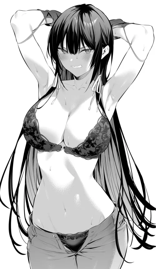 Sweaty Takamine (Yuichi Hiragi) [Takamine-san] by MillionHypotheses