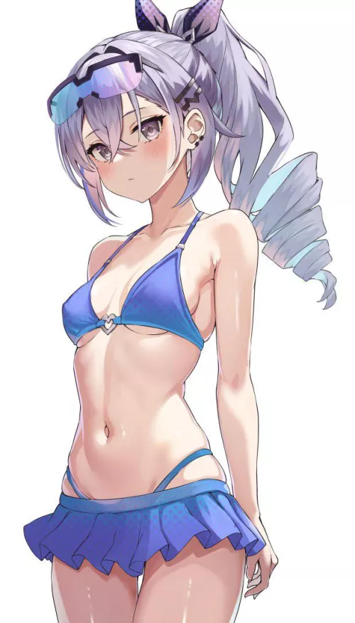 Swimsuit Silver Wolf (Honkai Star Rail) by Lewdeology