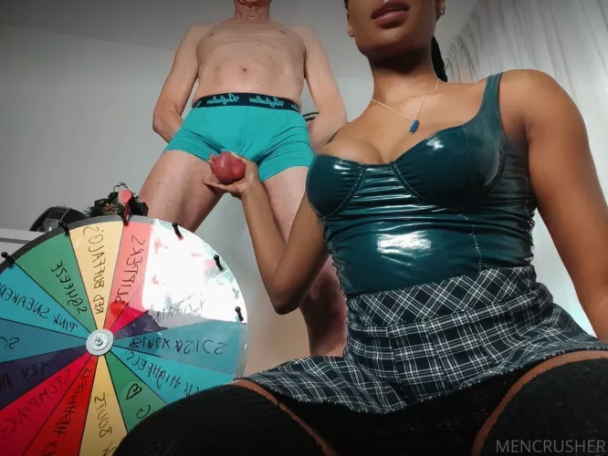 Turning his ball into my favorite color - purple. by chocolateboxcrasher