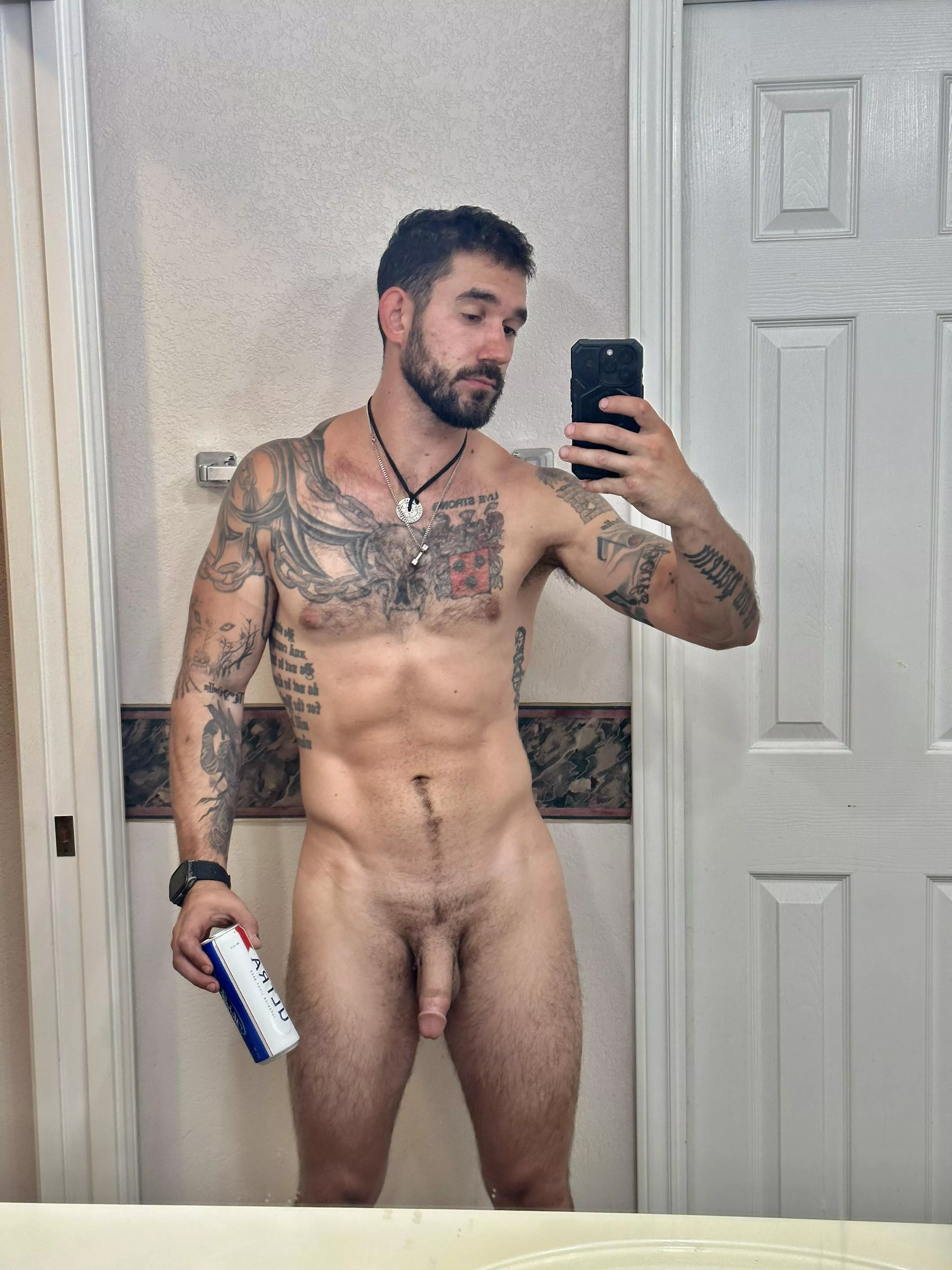 [32] Not my choice of drink but Free beer is always good beer, how about you deep throat me while I chug this.. posted by Grey_Stoic