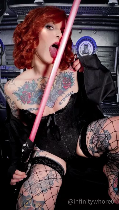 A corset is a perfect accessory for a Sith by InfinityWhore0