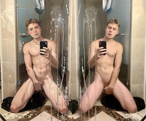 AI is getting horny now 😅 anime or real me? by Porter_Maine