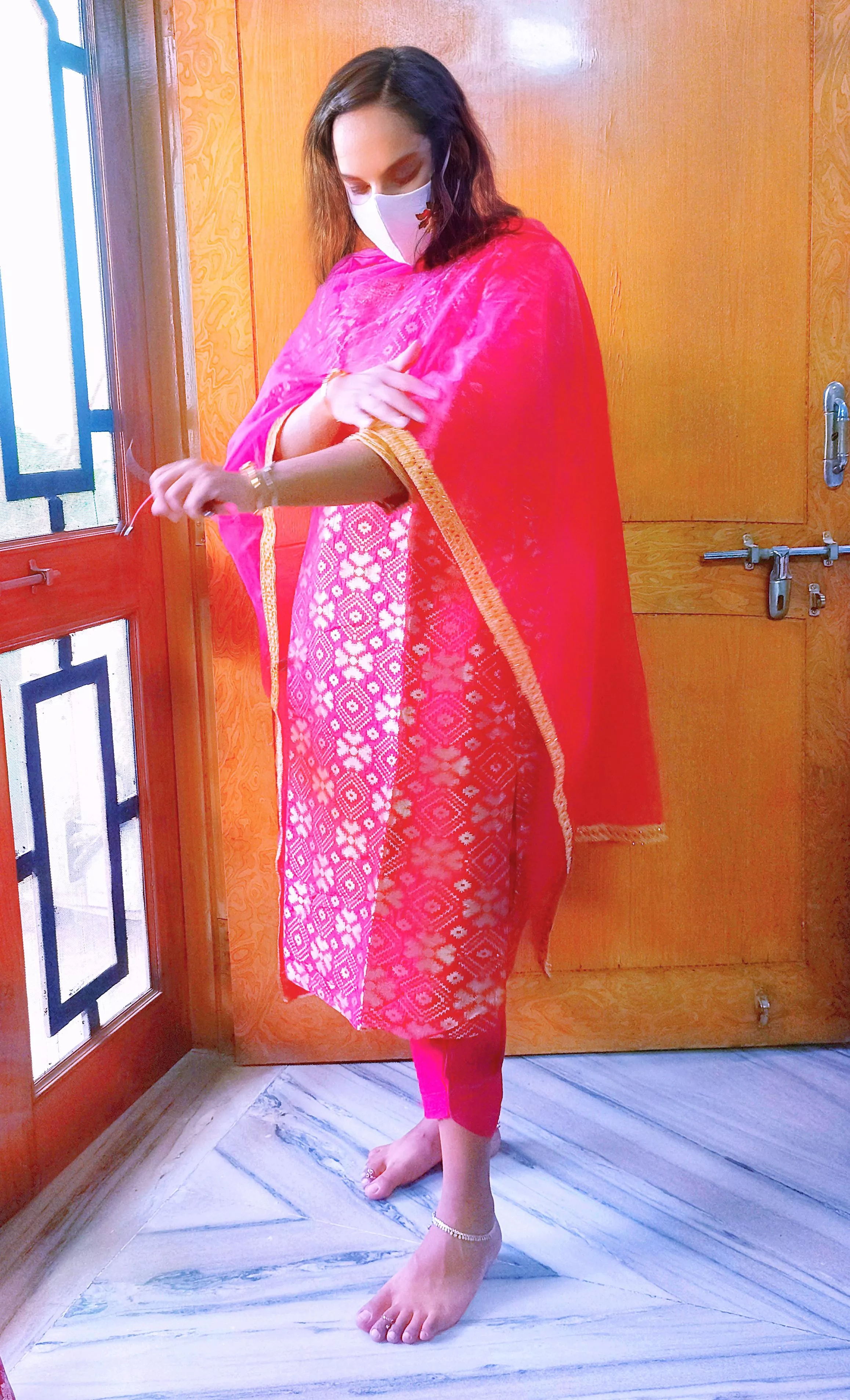 Balancing the last Post's sluttyness with a cute traditional look ☺😘 posted by sissiaadi