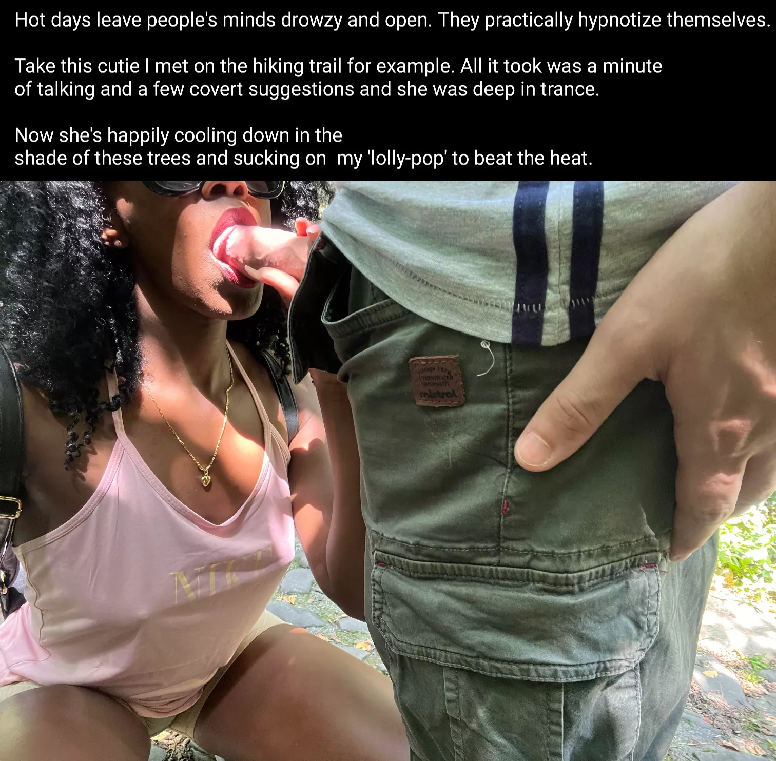 Beat the heat. posted by ThornyRabbitBoi