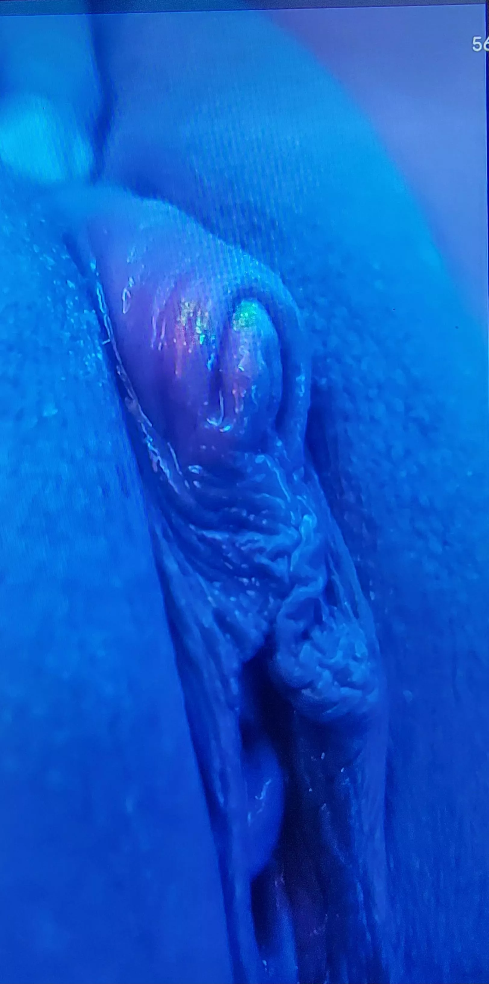 Blue is the hue for my wet clitty.......😘😘 posted by Inevitable_Notice344