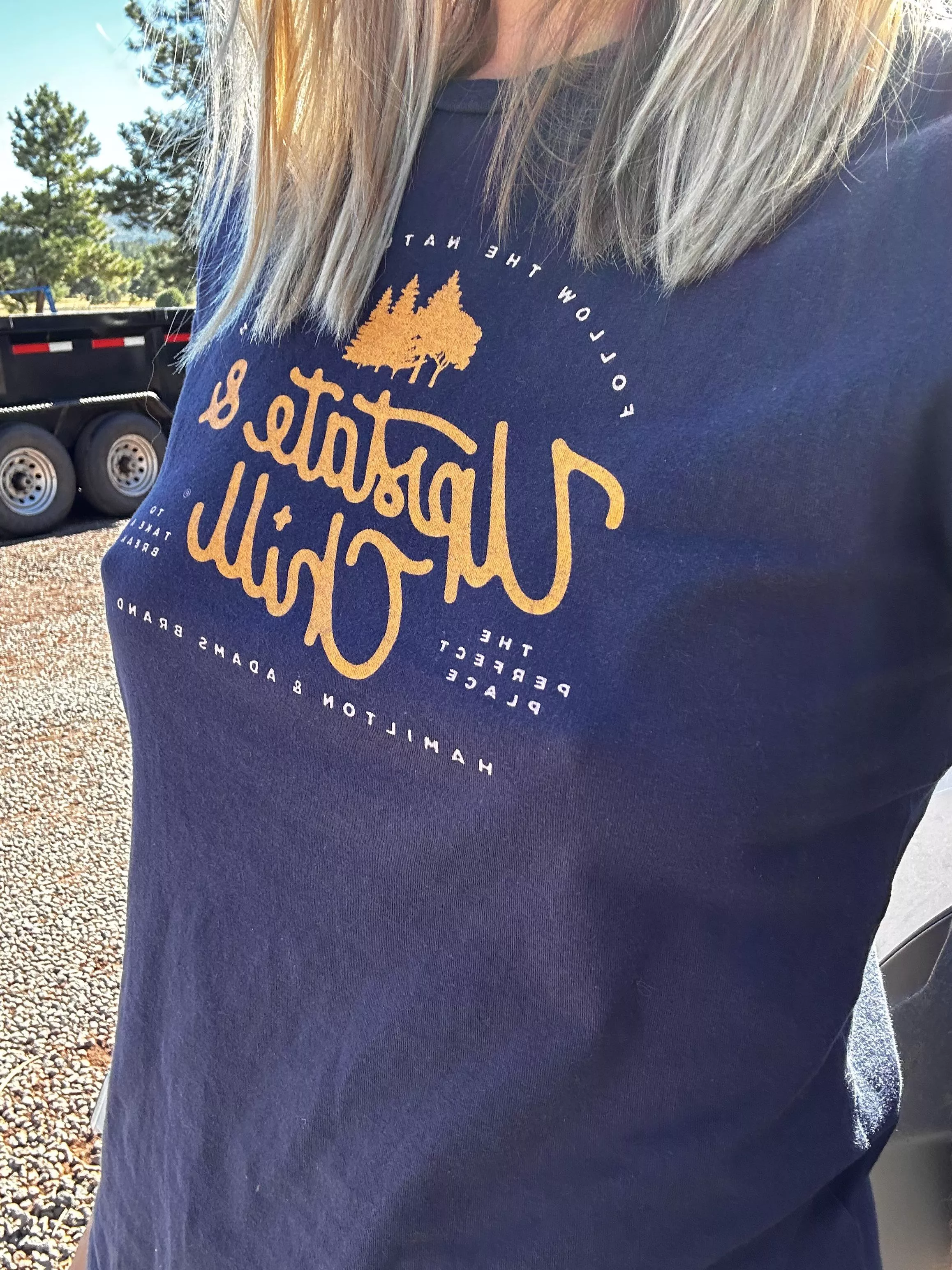 Camping means never wearing a bra posted by Charlotte-Milf