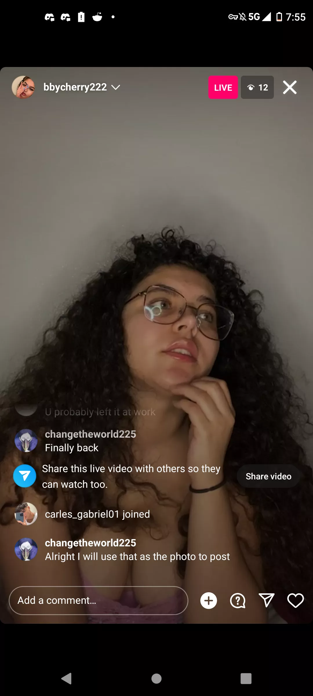 Cherry is live right now @bbycherry222 posted by Ok-Impress-9132