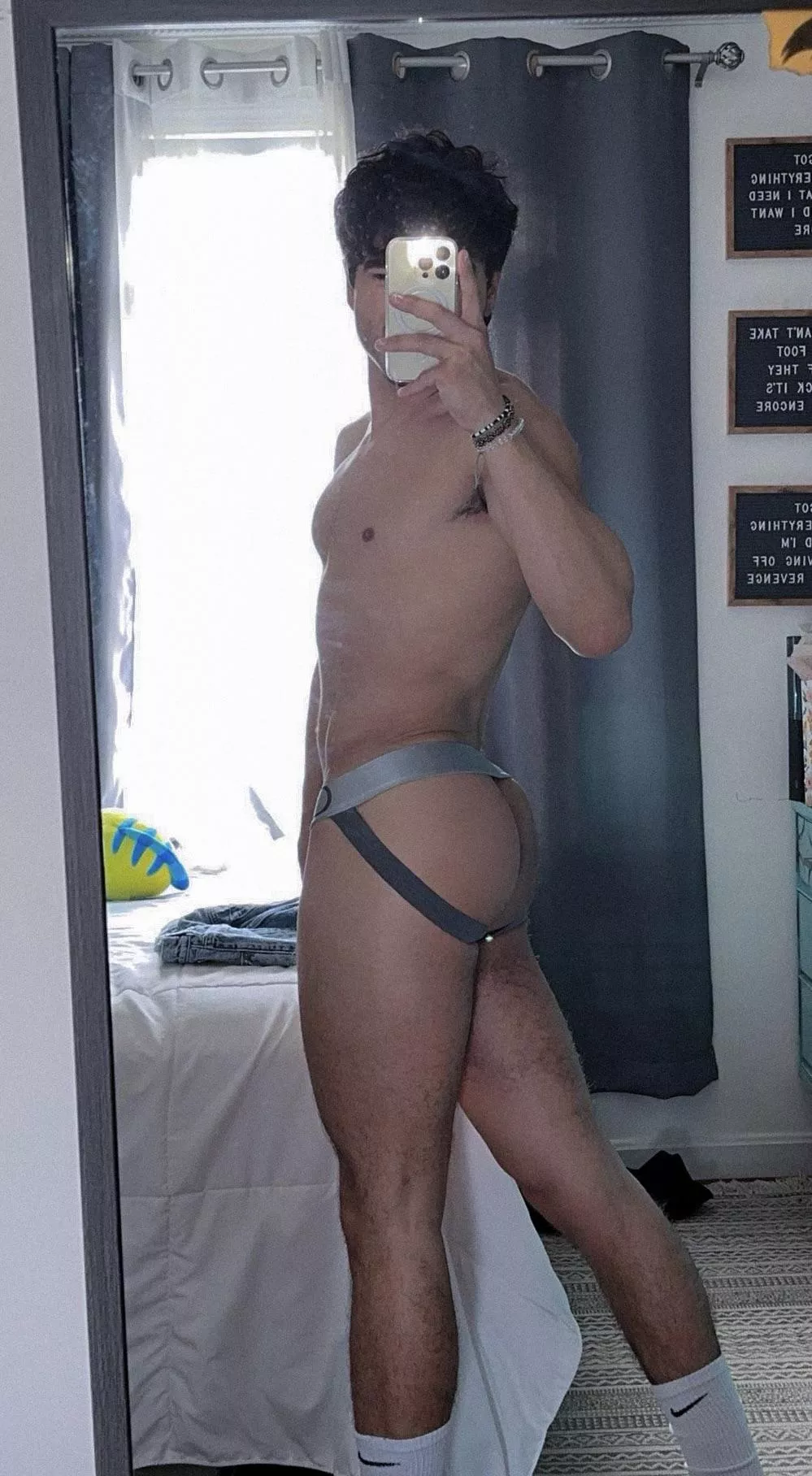 First time in a jockstrap what do you think? posted by ScarHopeful