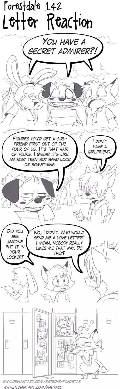 Forestdale 142: Letter Reaction (By Nauyaco and Talos Lives) by christhegamer96