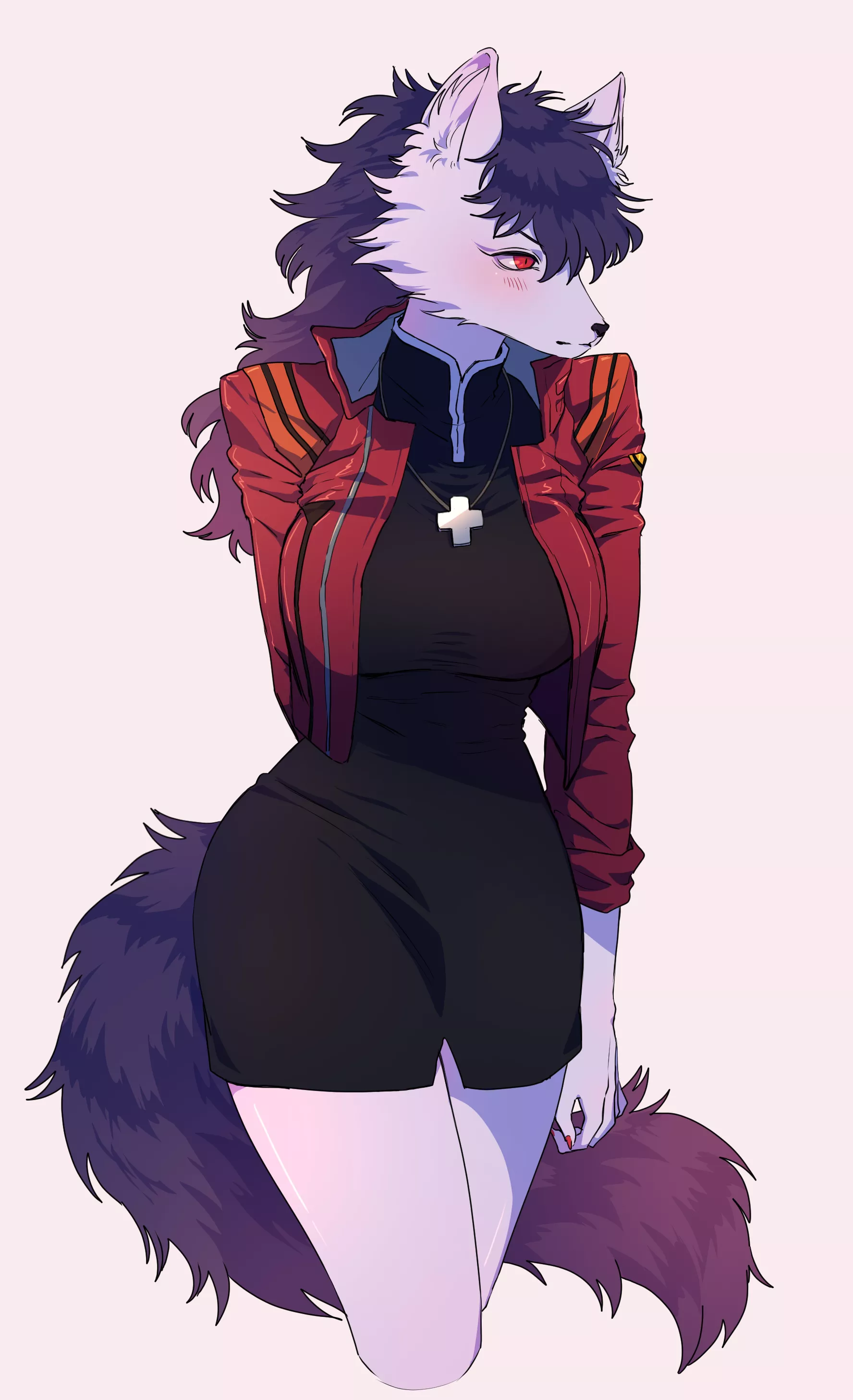 i drew my girl in nge misato's fit cause someone said she looks like her! :> posted by halfyen