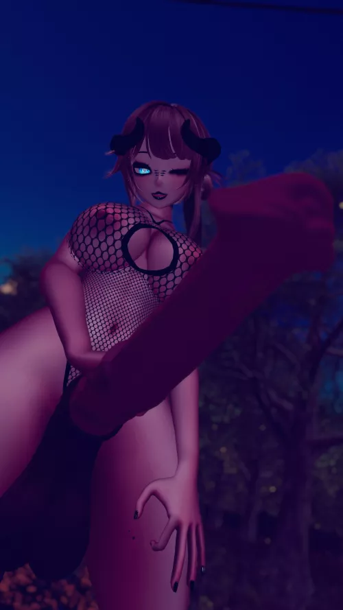 If fishnet's aint your favourite outfit of mine idk what is by FendraVR