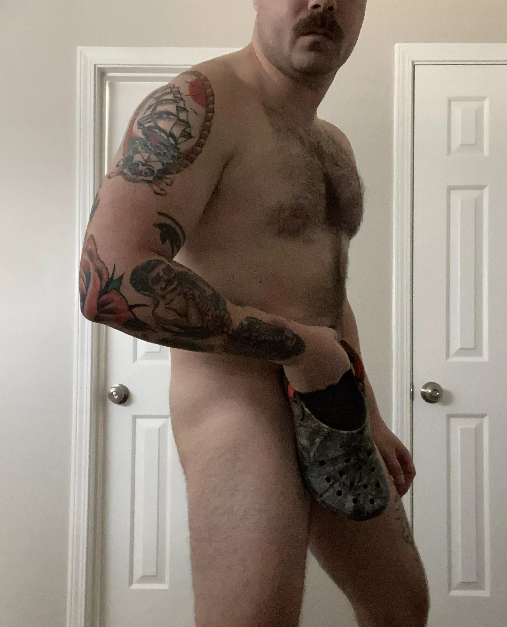 It’s Sunday, but you’re staring at a croc hiding a cock. posted by Kurt_Wood