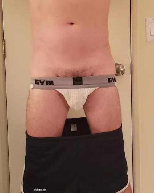 Luv wearing GYM jocks by slimdixin