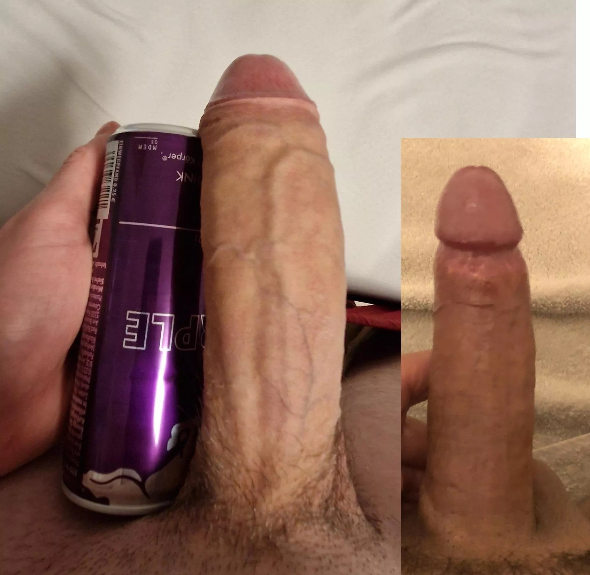 My cock on the left, compared to a fan. posted by mista_crabusu
